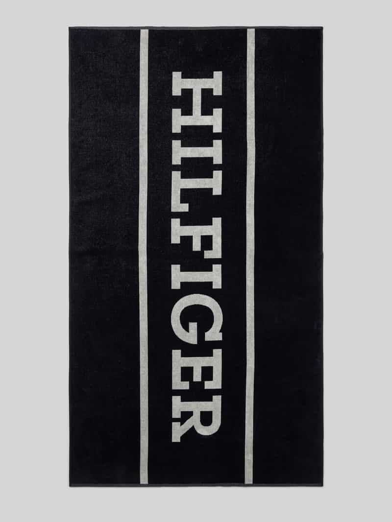 Tommy Hilfiger Handdoek met labelprint model 'Towels'