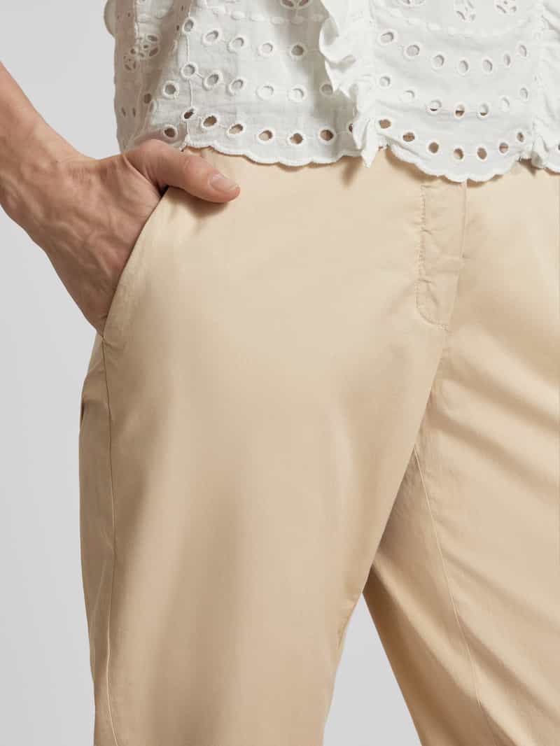 RAFFAELLO ROSSI Regular fit chino met verkort model 'DORA'