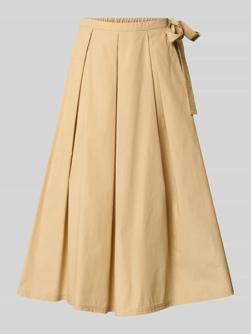 Weekend Max Mara Midirok met stolpplooien model 'FOLK'