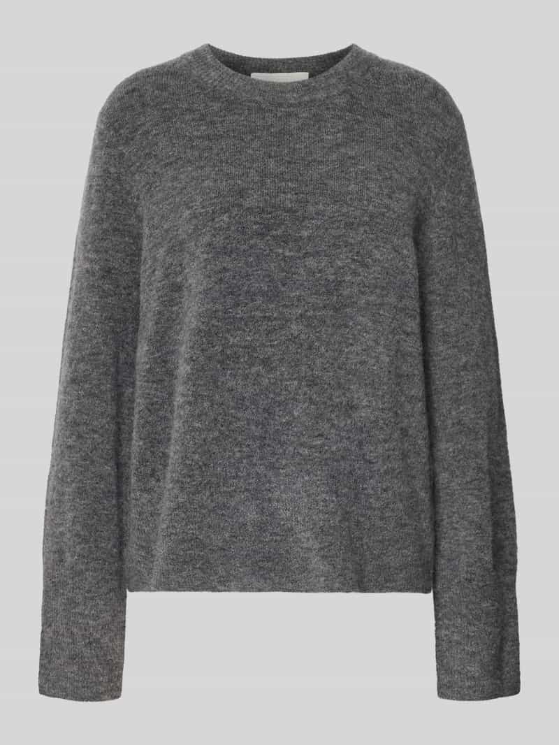 Closed Gebreide pullover van wolmix met ronde hals