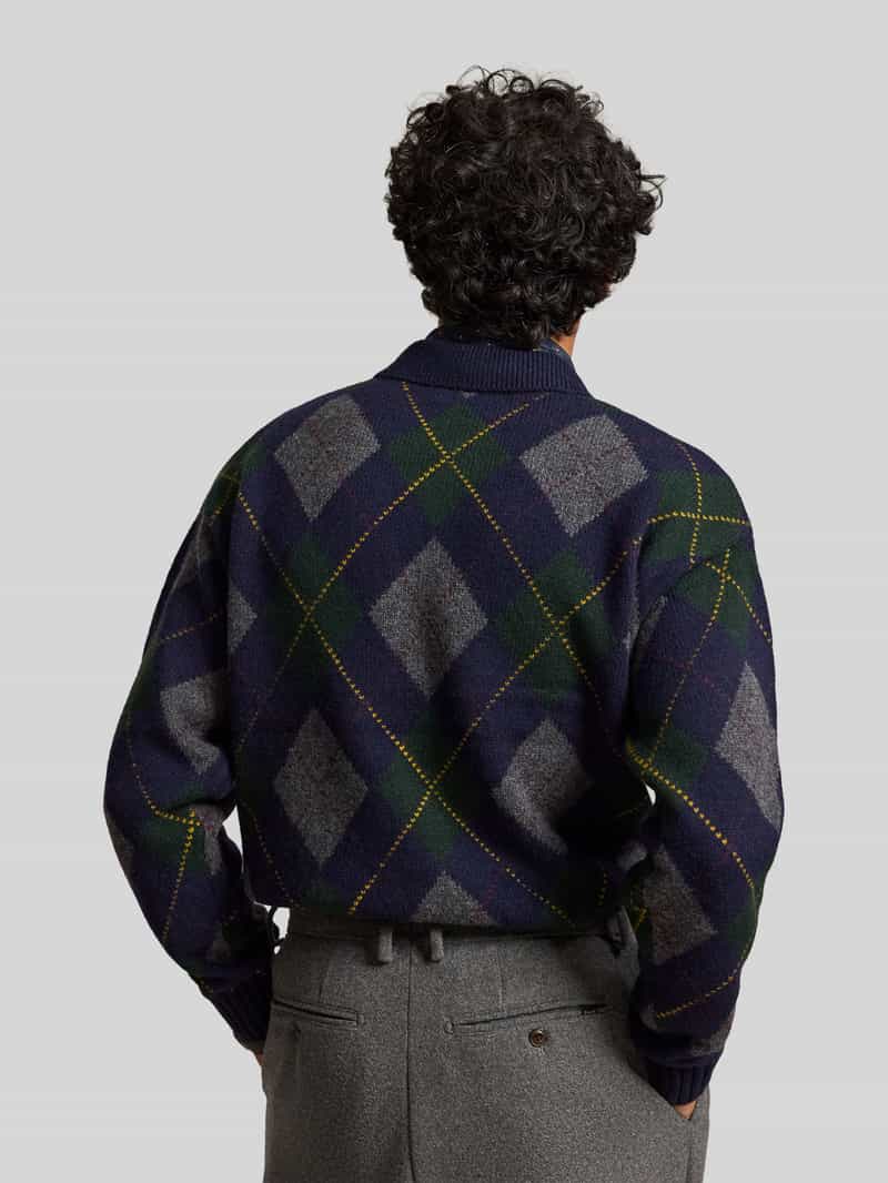 Polo Ralph Lauren Regular fit pullover van wol mohair met polokraag
