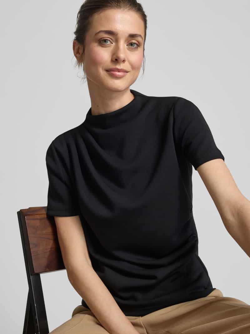 My Essential Wardrobe T-shirt met plooien model 'Helle'