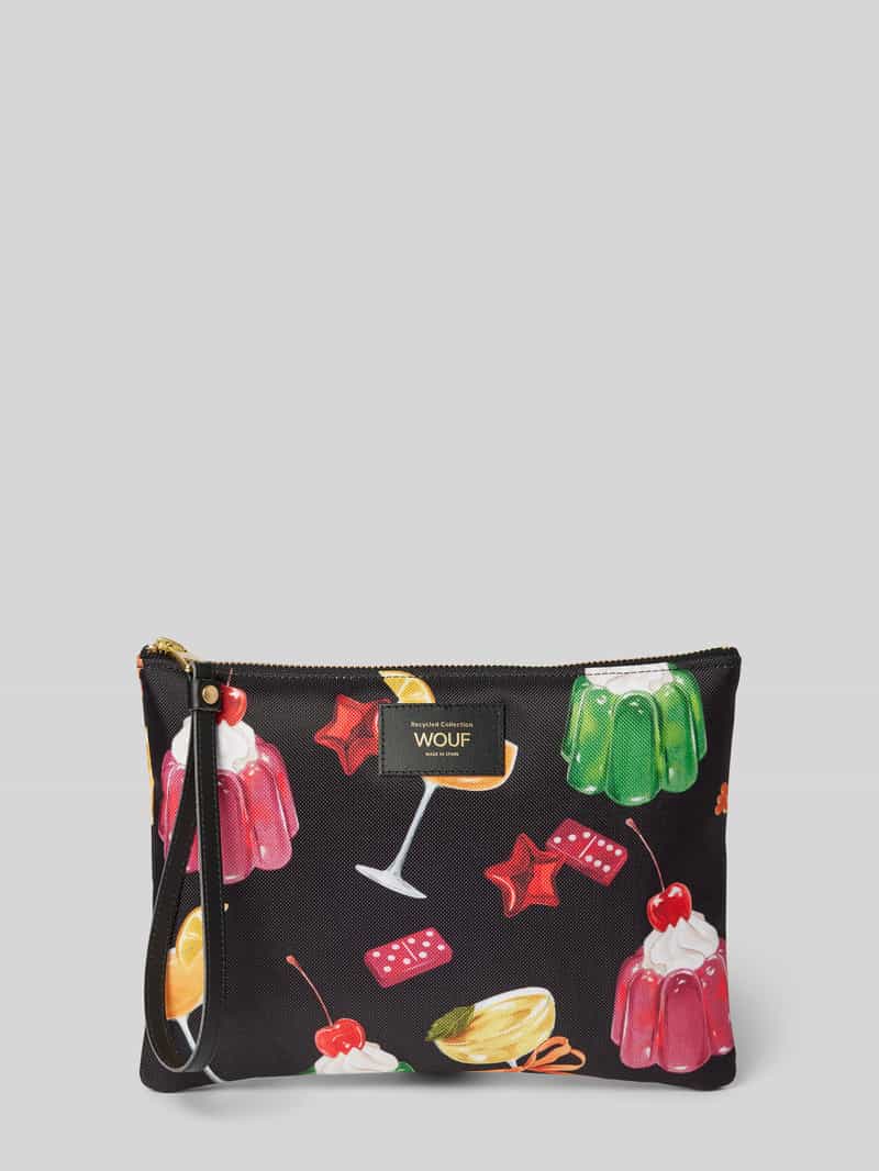WOUF Make-uptasje met labelpatch model 'Cheers XL'