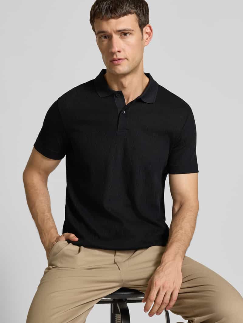 JOOP! Collection Regular fit poloshirt van puur katoen model 'Bianco'