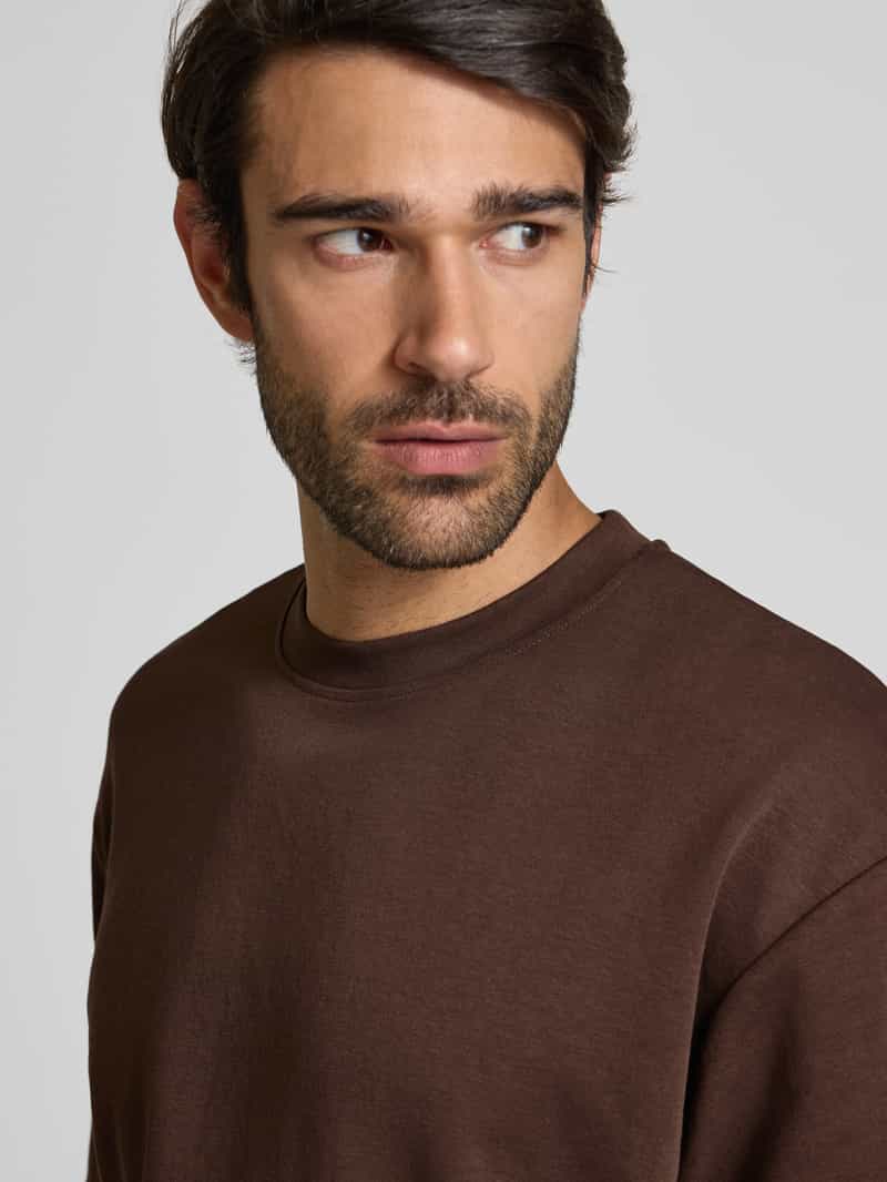 Selected Homme Oversized T-shirt van katoenmix model 'OSCAR'