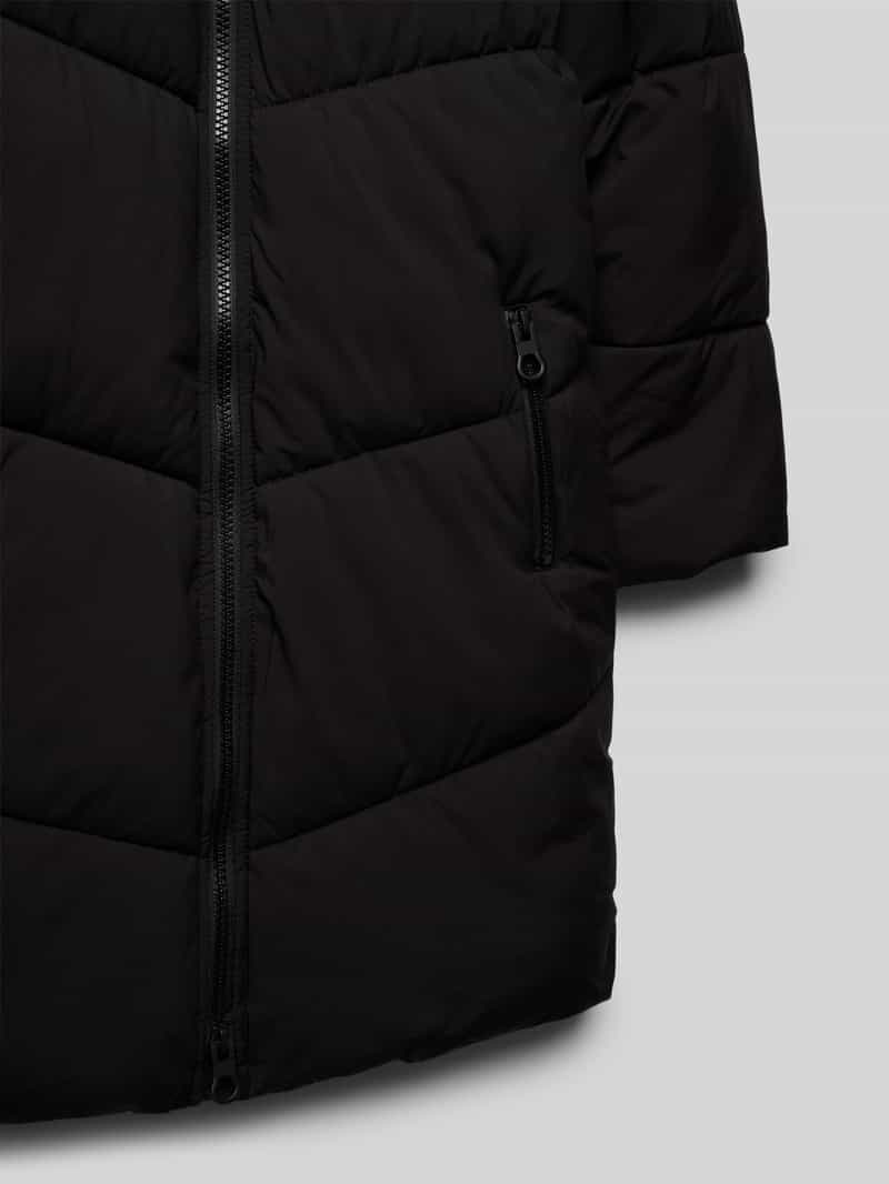 Tom Tailor Gewatteerd regular fit jack met afneembare capuchon