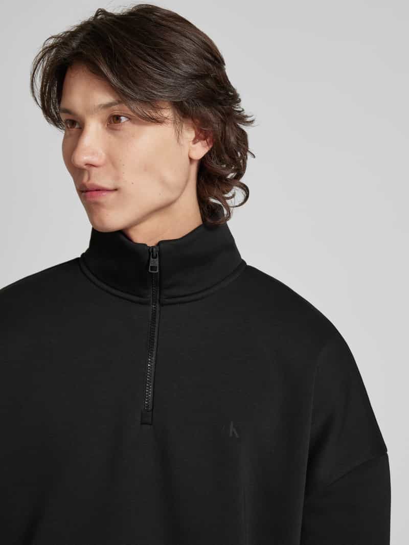 Calvin Klein Jeans Sweatshirt met opstaande kraag model 'COLORBLOCK'