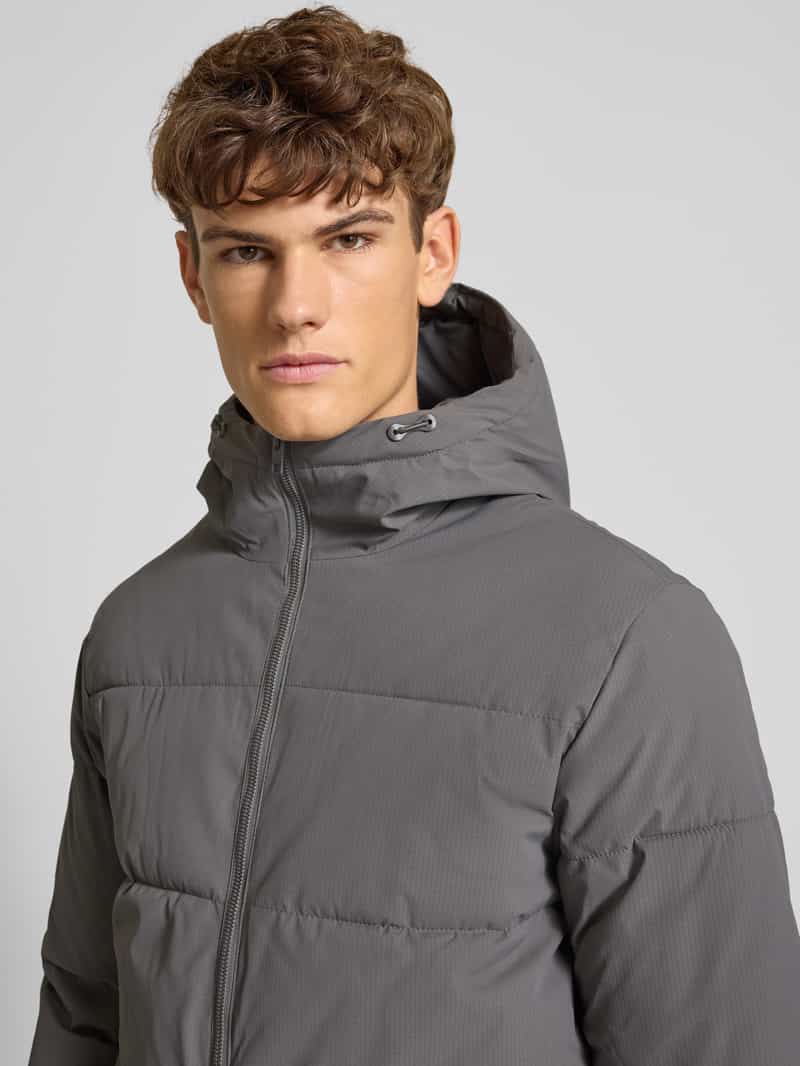 jack & jones Gewatteerd jack met capuchon