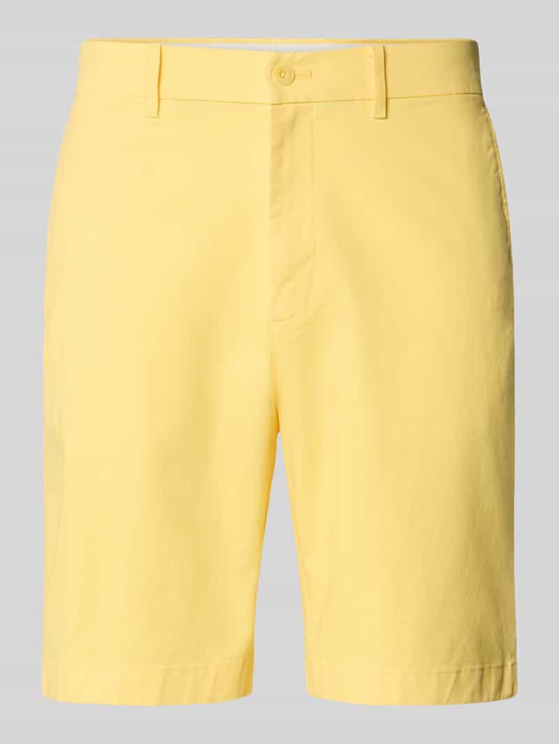 regular fit bermuda’s van katoenmix