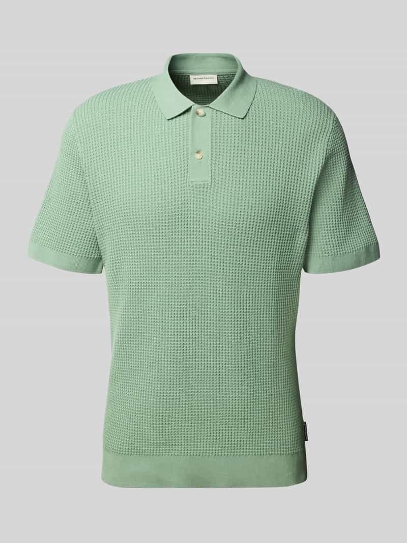 Tom Tailor Relaxed fit poloshirt van katoenmix