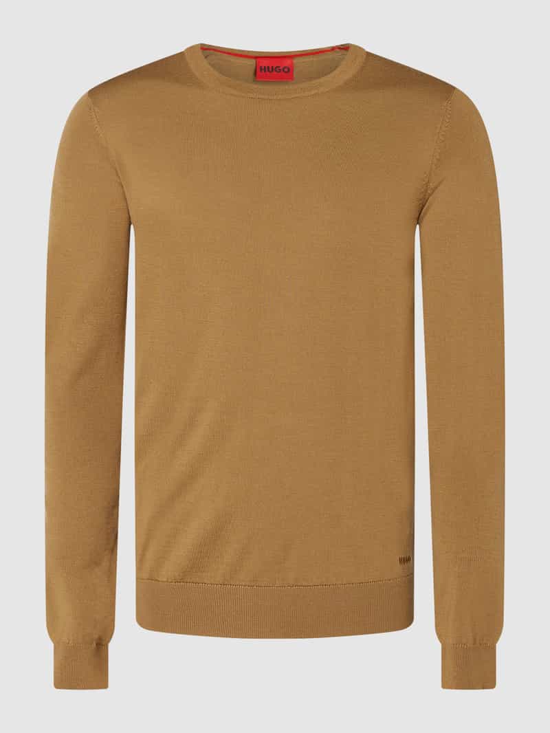 HUGO Pullover van scheerwol model 'San Cedrik'