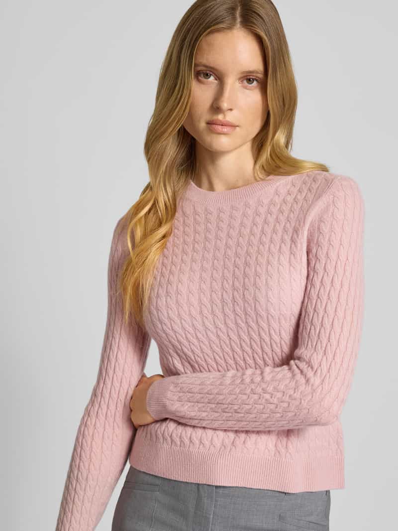 Christian Berg Woman Gebreide pullover van puur kasjmier