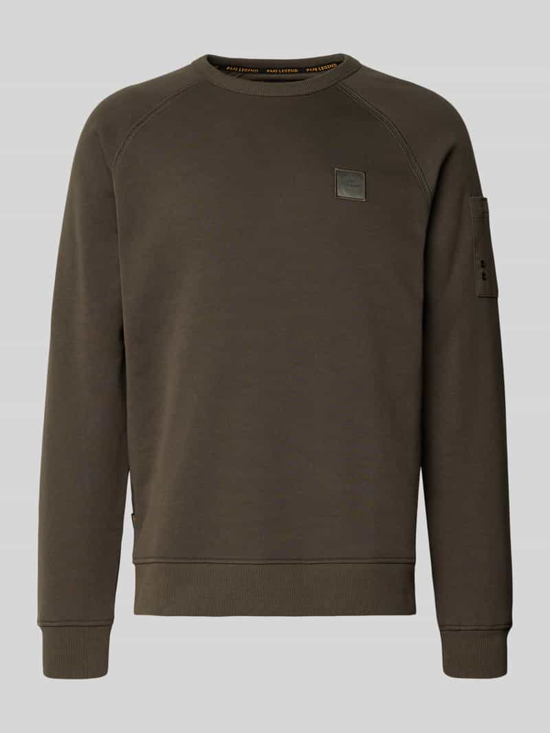 PME Legend Sweatshirt met labelstitching