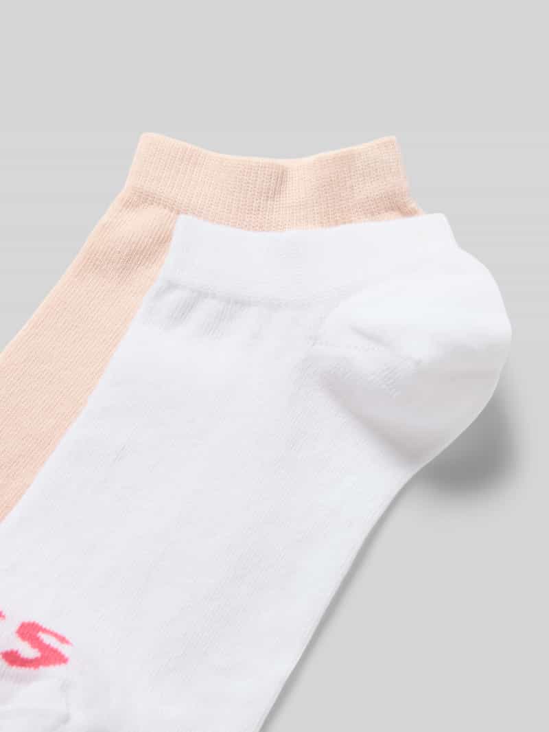 Boss Sneakersokken met labelprint in een set van 3 paar