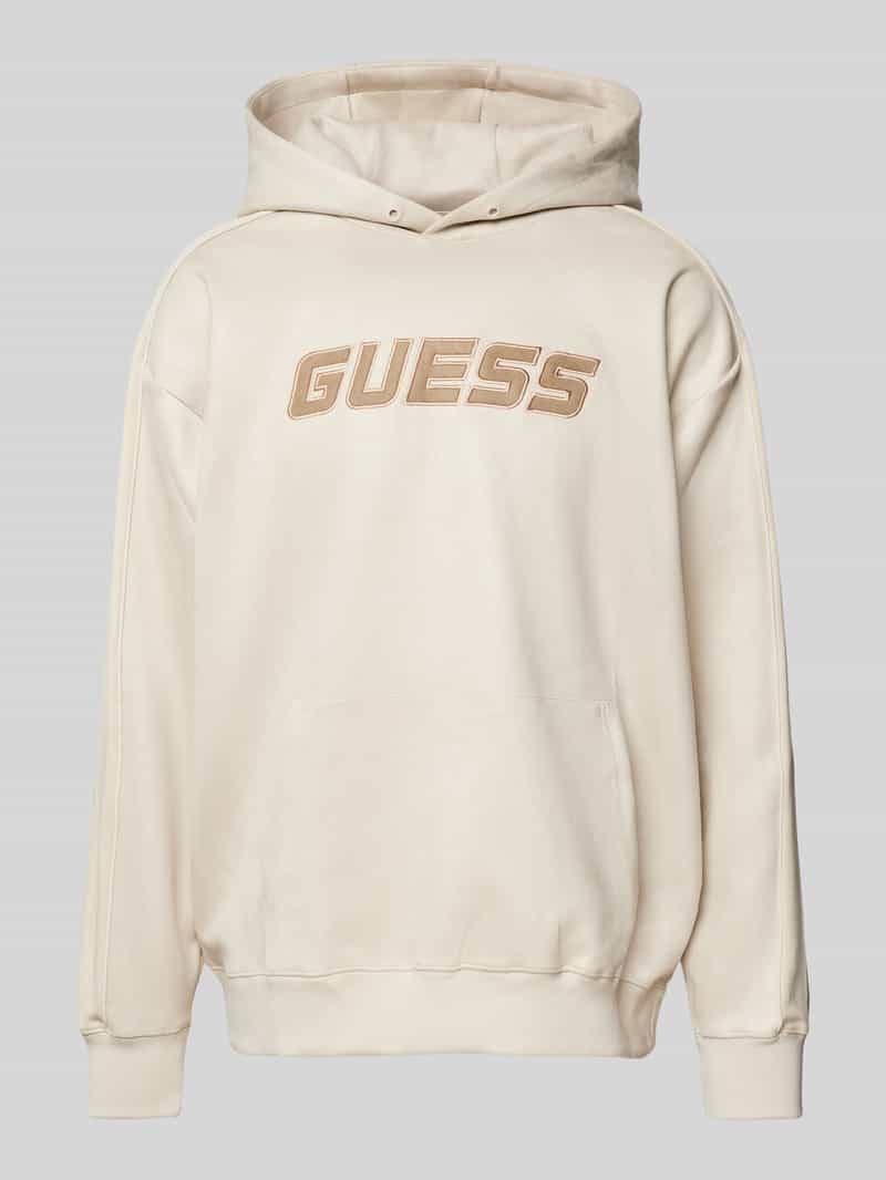 Guess Activewear Hoodie met labeldetail model 'MOJO'