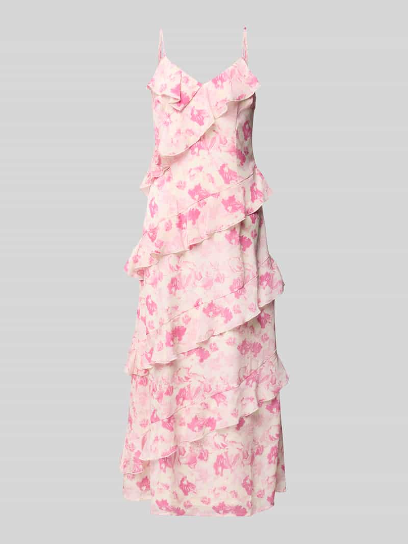 Vila Maxi-jurk met volants model 'LINA'