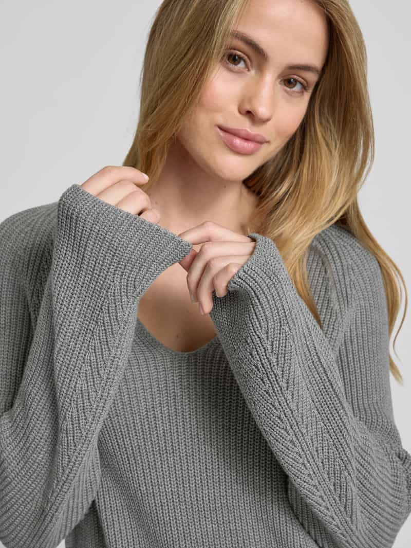 Marc O'Polo Regular fit gebreide pullover van puur katoen