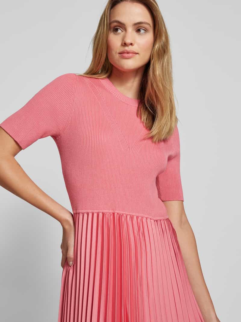 Christian Berg Woman Selection Midi-jurk met plissévouwen