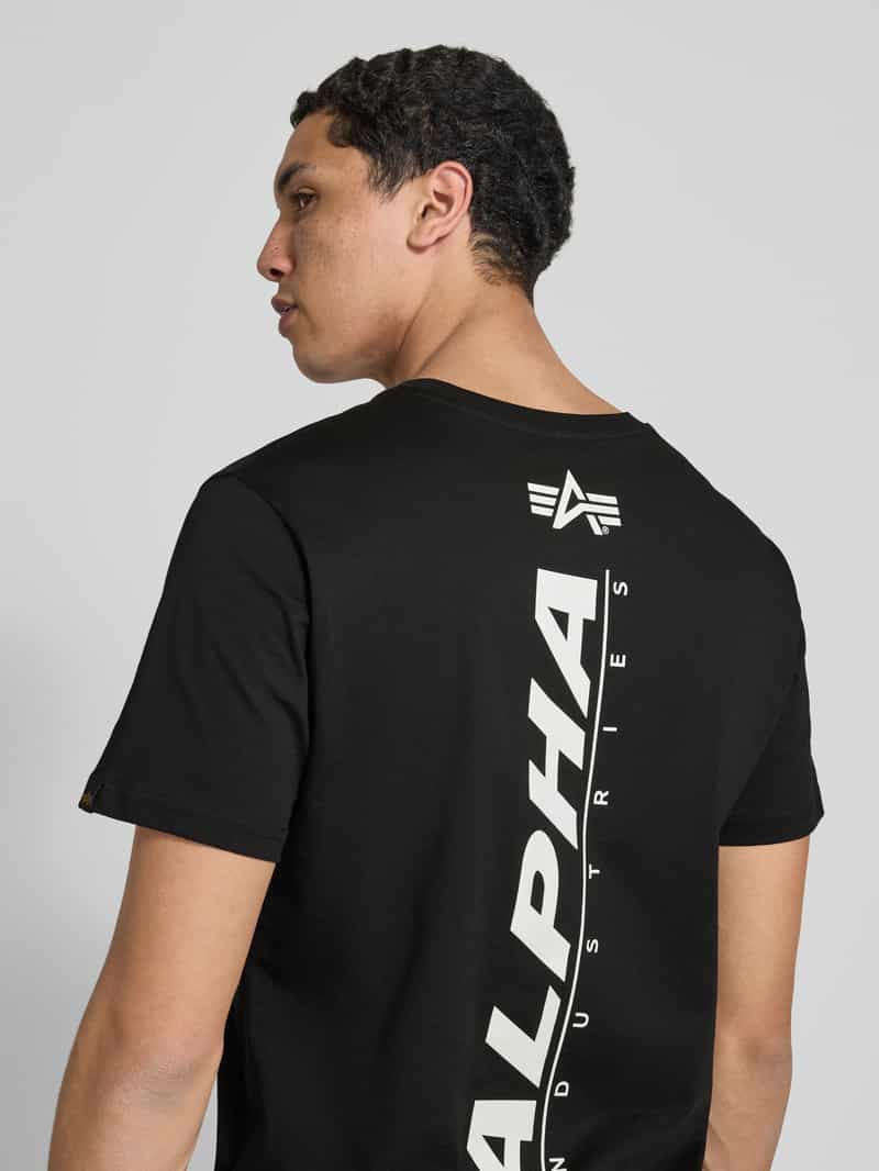 alpha industries T-shirt met labelprint