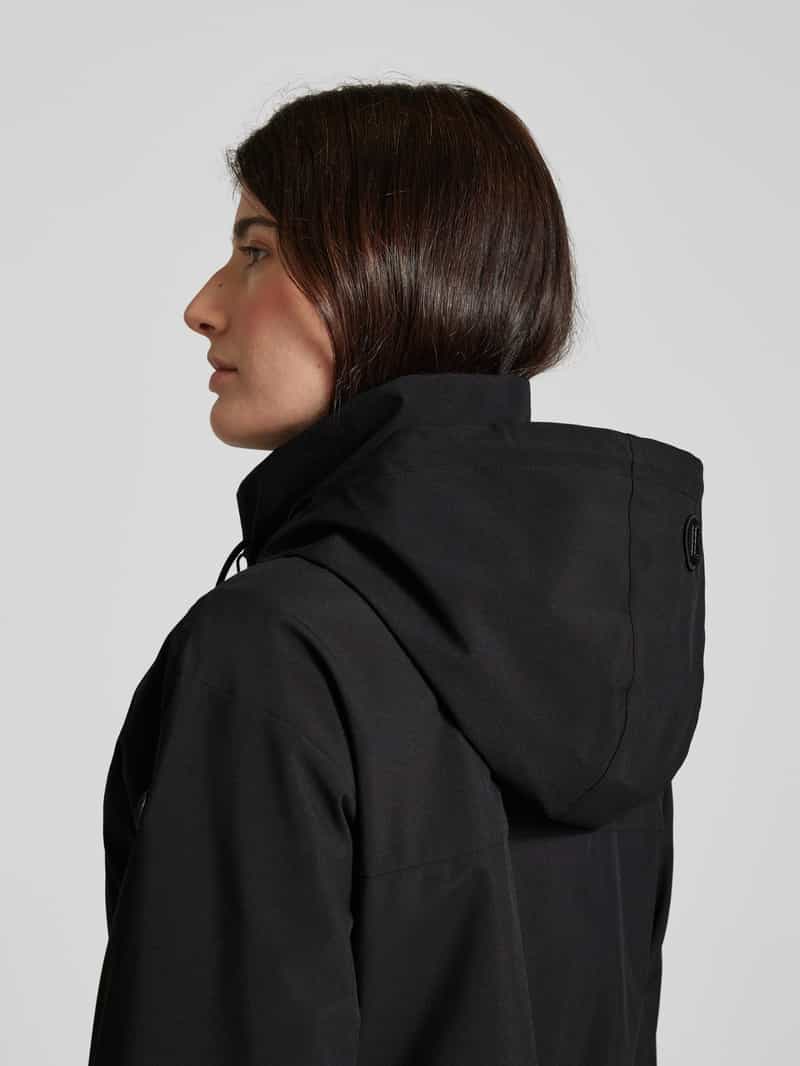 khujo Lange jas met ritszakken model 'ERTHE'