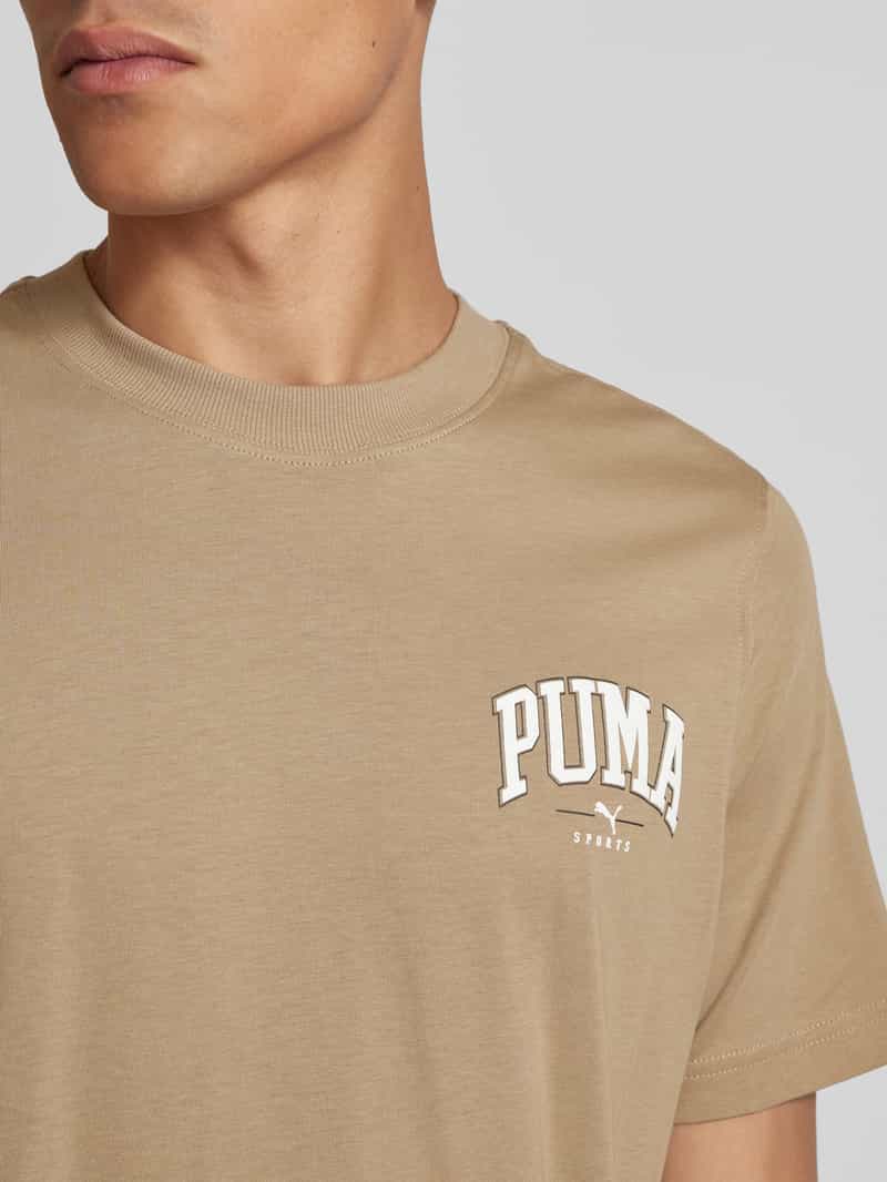 PUMA PERFORMANCE T-shirt met labelprint