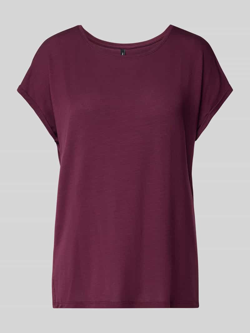 Vero Moda Regular fit T-shirt van lyocell-mix model 'AVA'
