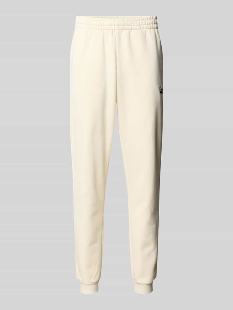 EA7 Emporio Armani Sweatbroek met elastische band