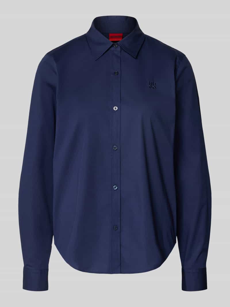 HUGO Overhemdblouse met labelstitching