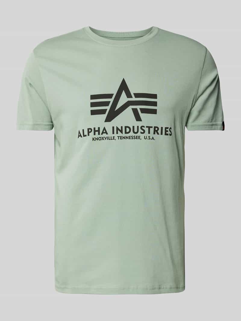 Alpha industries T-shirt met labelprint