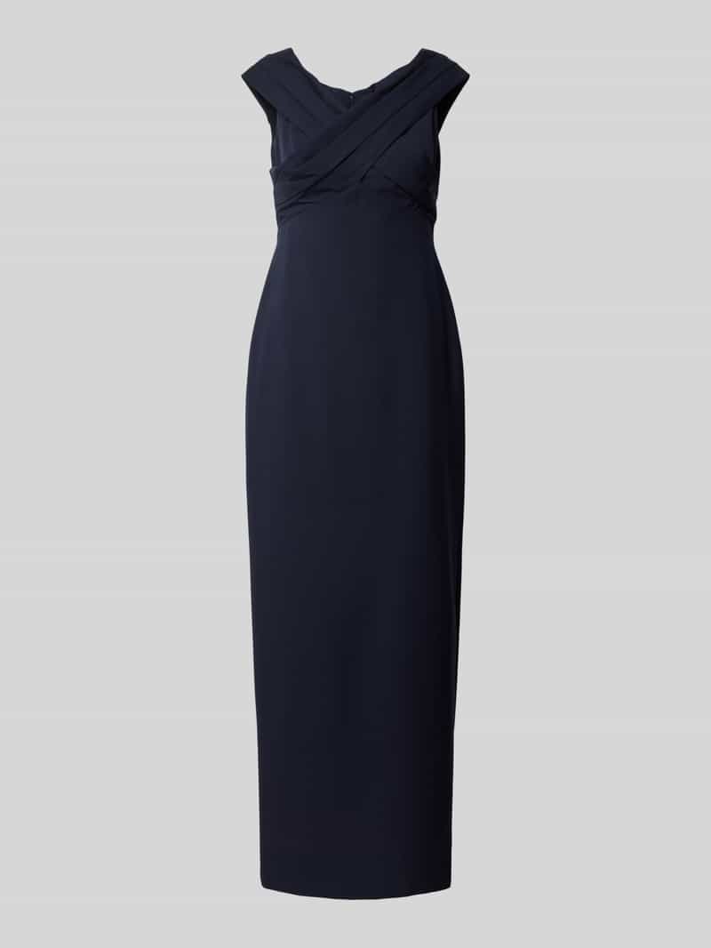Lauren Ralph Lauren Avondjurk met V-hals model 'IRENE'