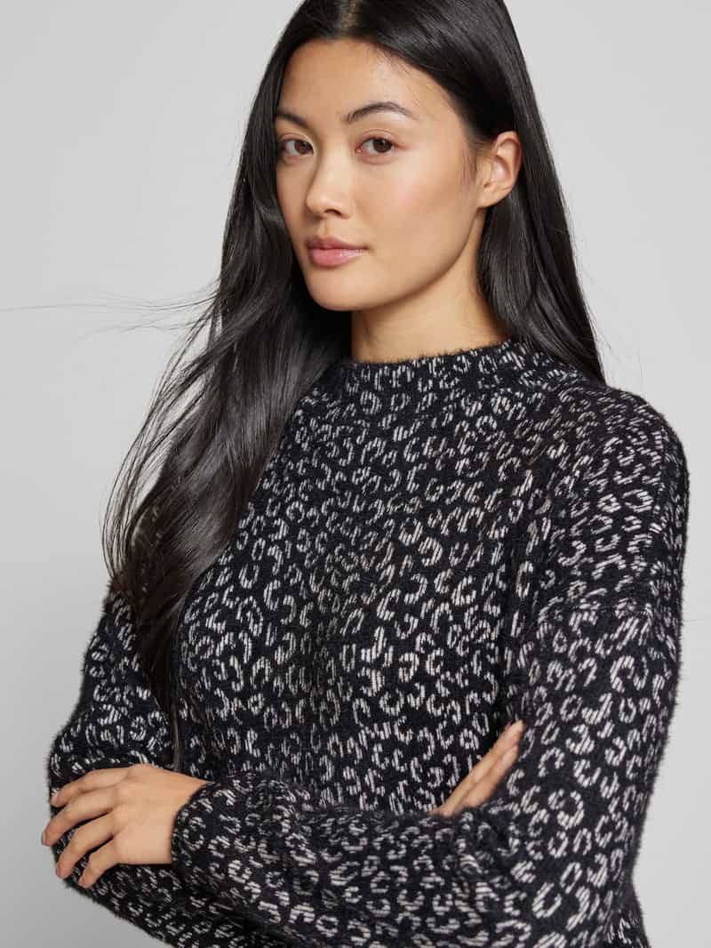 Street One Gebreide pullover met ribboorden