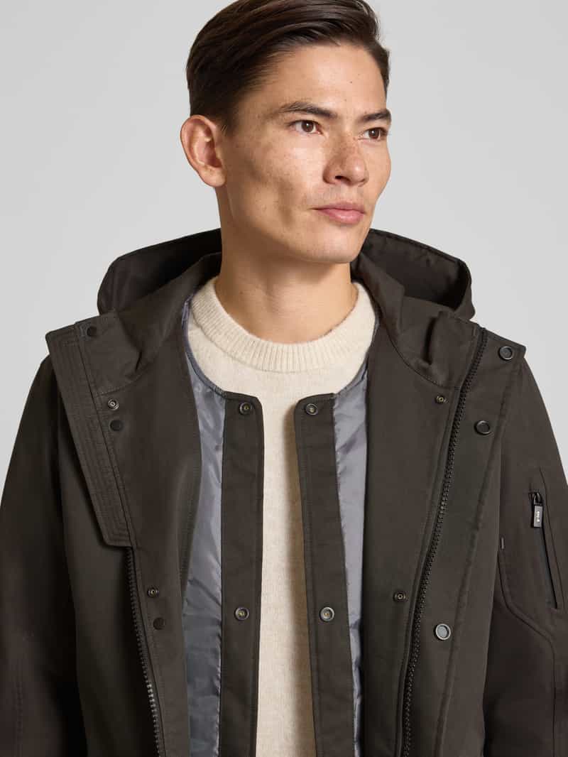 G-LAB Jas met verborgen ritssluiting model 'Globe Evo'