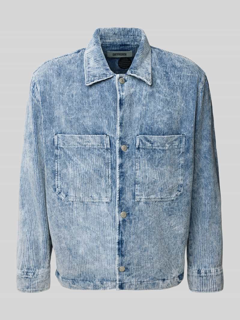 drykorn Overhemdjack met knoopsluiting model 'DIARD'