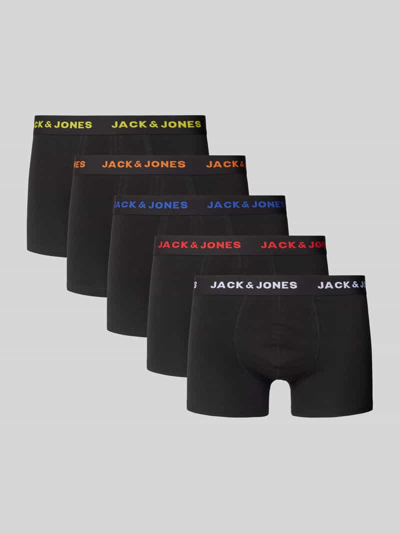 jack & jones Boxershort met deelnaden in een set van 5 stuks model 'BLACK FRIDAY'