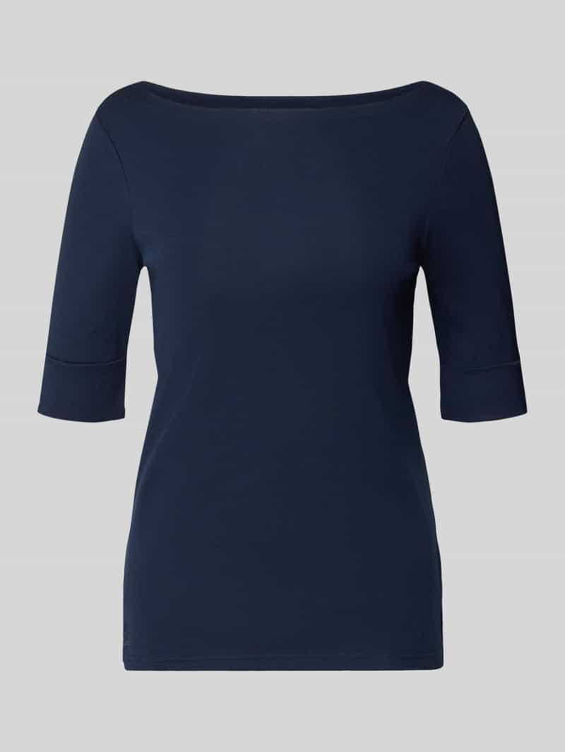 Shirt met boothals, model 'Judy'