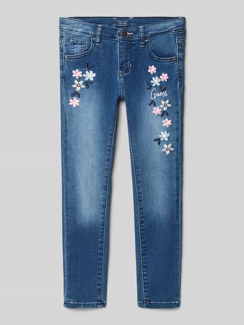 Guess Skinny fit jeans met stitchings