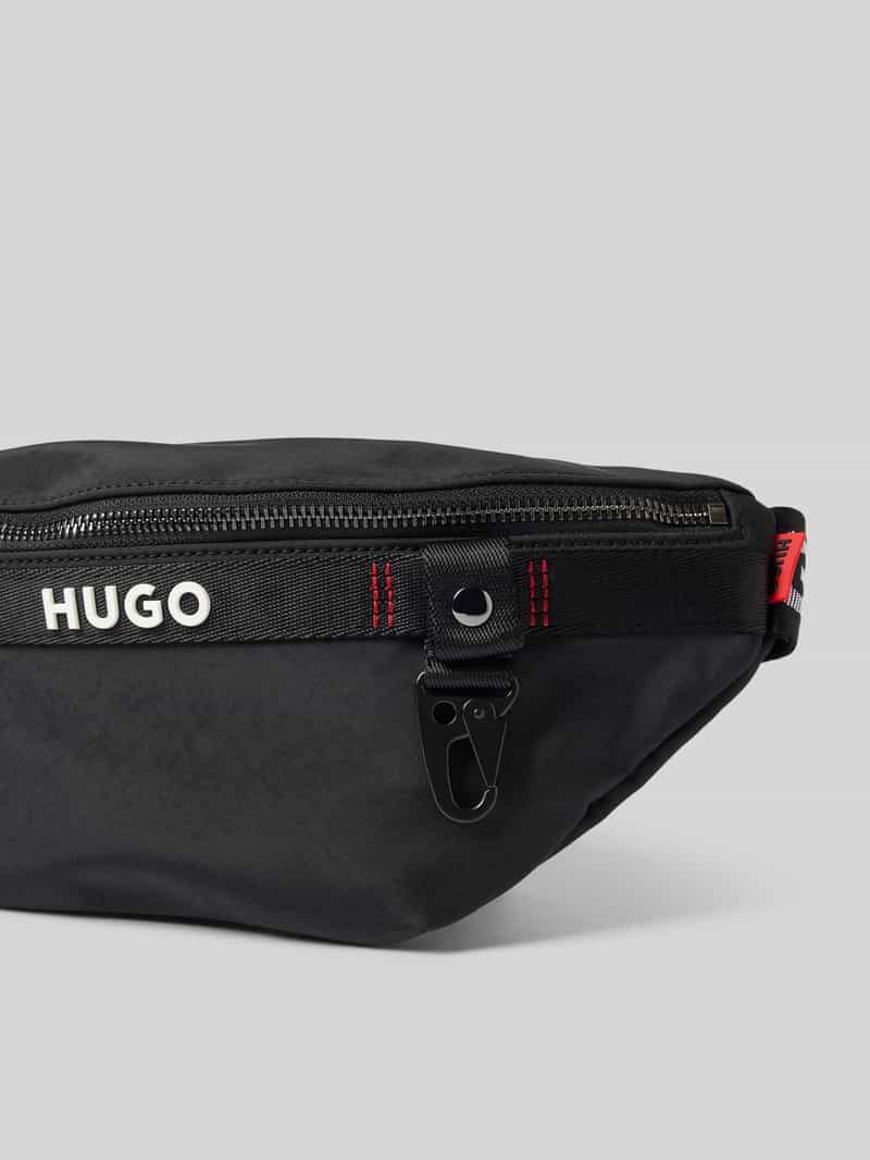 HUGO Heuptasje met labeldetails model 'Dusky'