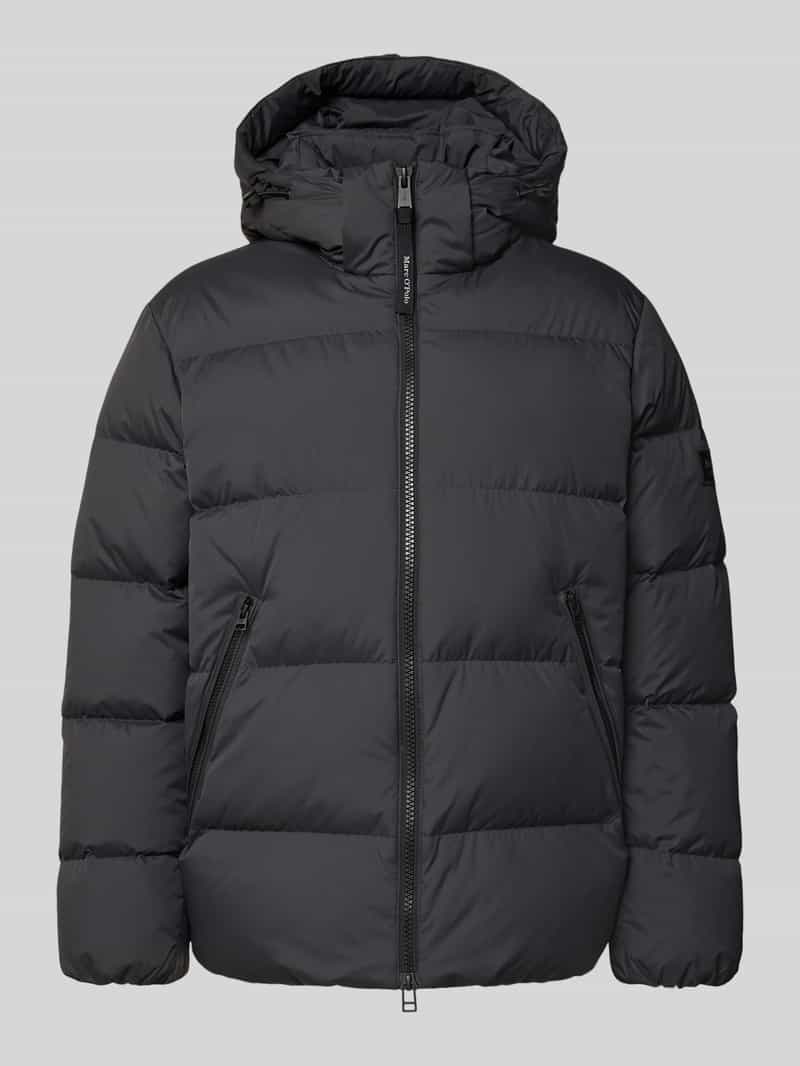 Marc O'Polo Regular fit donsjack met afneembare capuchon