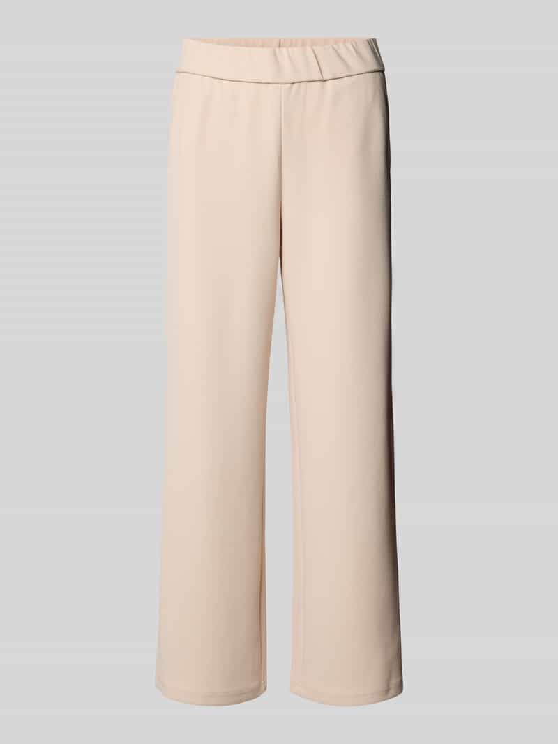 Zero Straight leg stoffen broek met verkort model
