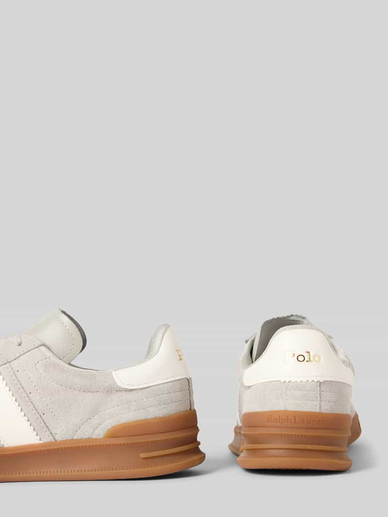 Polo Ralph Lauren Sneakers van leer met vetersluiting model 'HTR Aera'