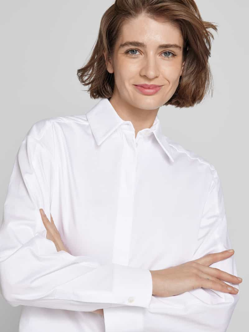 MaxMara Leisure Blouse in effen design model 'DANDY'