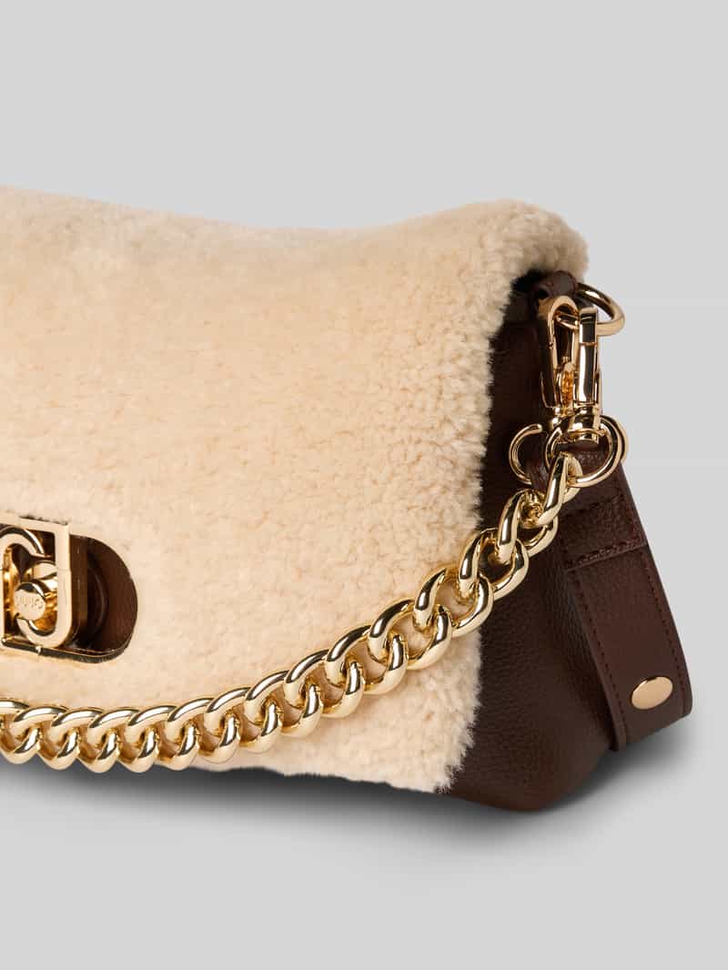 Liu Jo White Crossbodytas met labeldetail