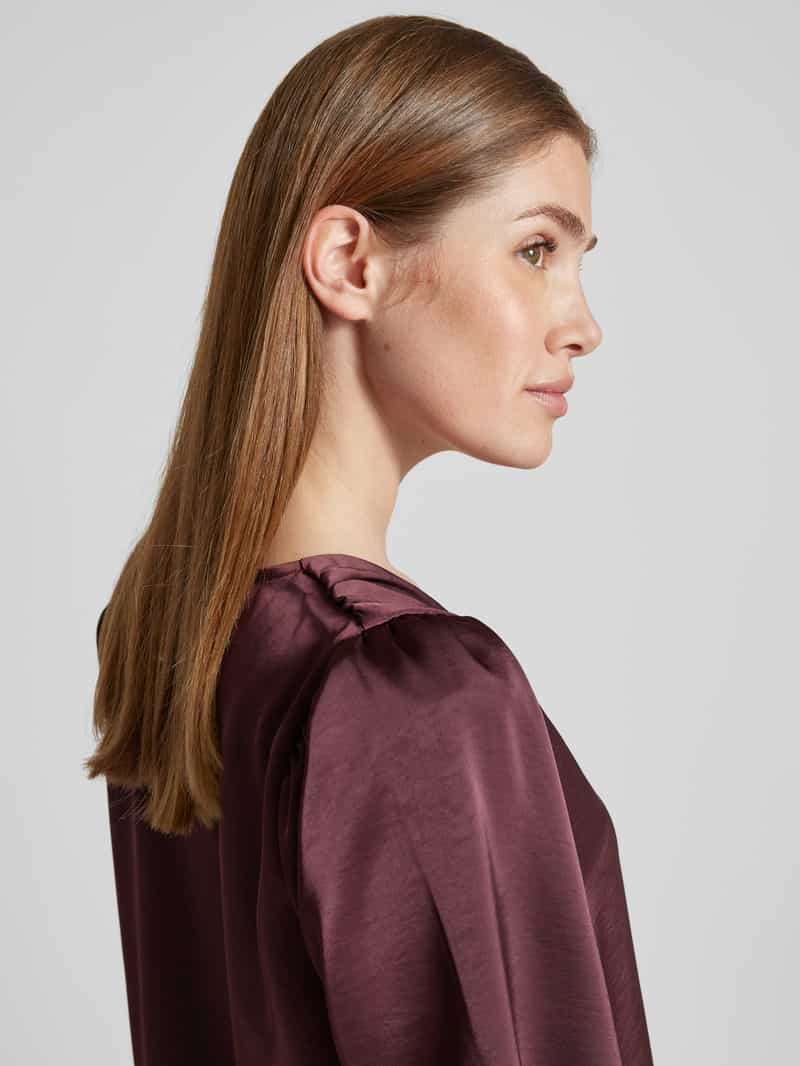 NEO NOIR Regular fit blouseshirt met V-hals