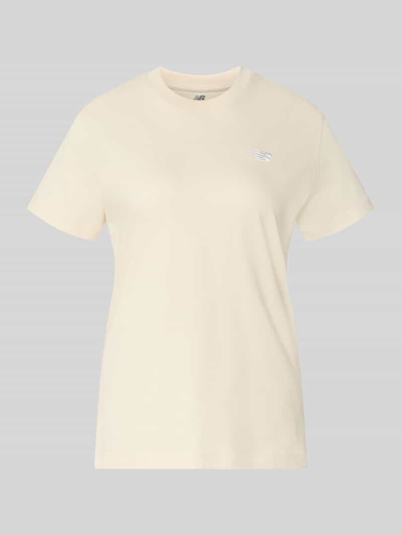 New Balance Regular fit t-shirt van puur katoen wit, foto 7