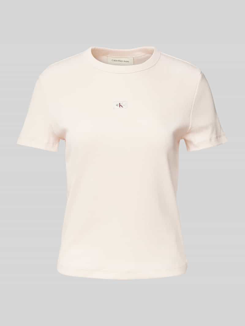 Calvin Klein Jeans T-shirt met labeldetail