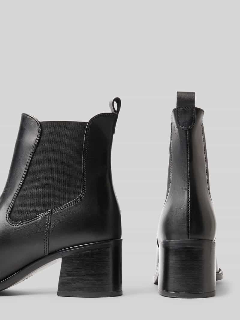 tamaris Chelsea boots van echt runderleer