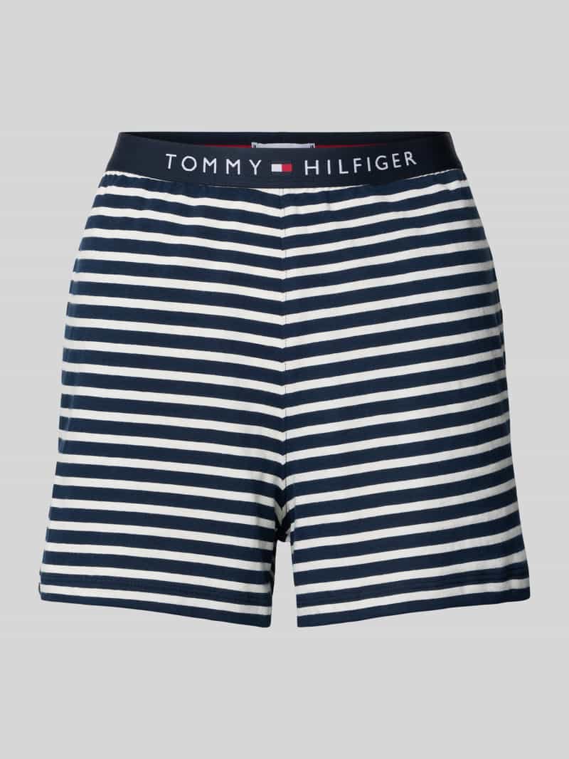 Tommy Hilfiger Regular fit pyjamabroek van pure scheerwol