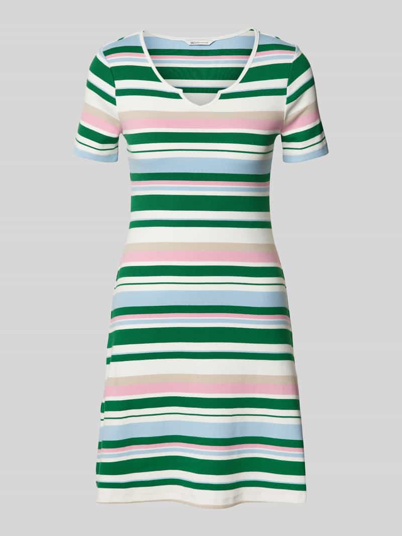 Tom Tailor Denim Mini-jurk van katoenmix