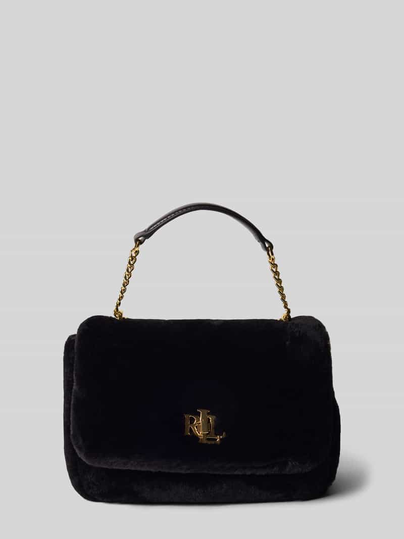 Lauren Ralph Lauren Handtas van schapenleer met imitatiebont