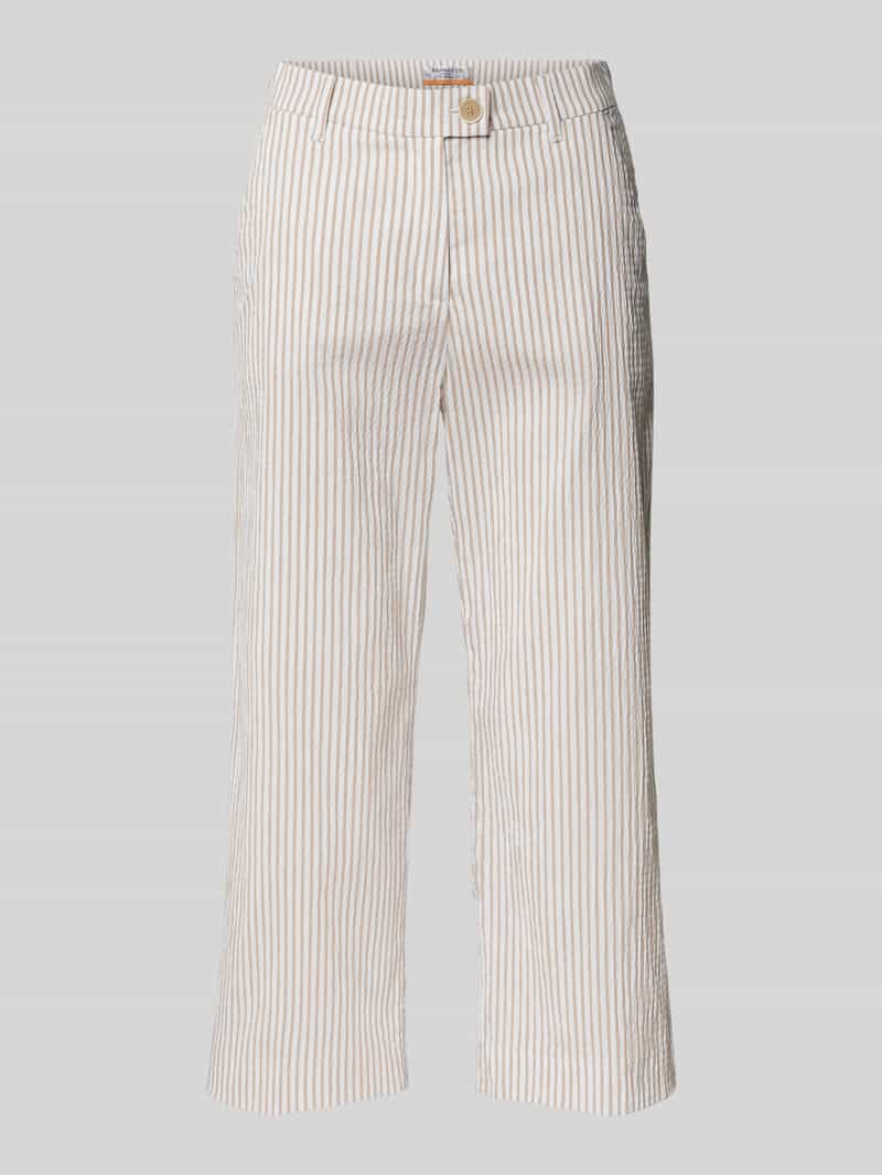 Raphaela By Brax Stoffen broek met verkorte pasvorm model 'Lorella'